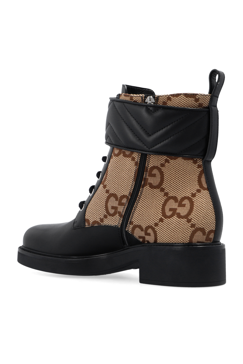 Men's gucci shop boots with fur